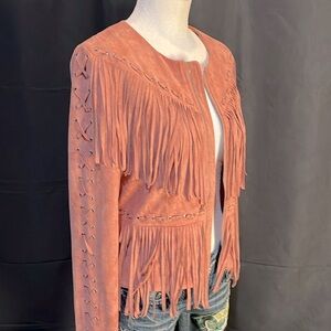 Peach western women’s jacket